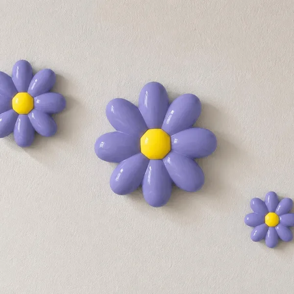 Daisies Nursery Decor Set
