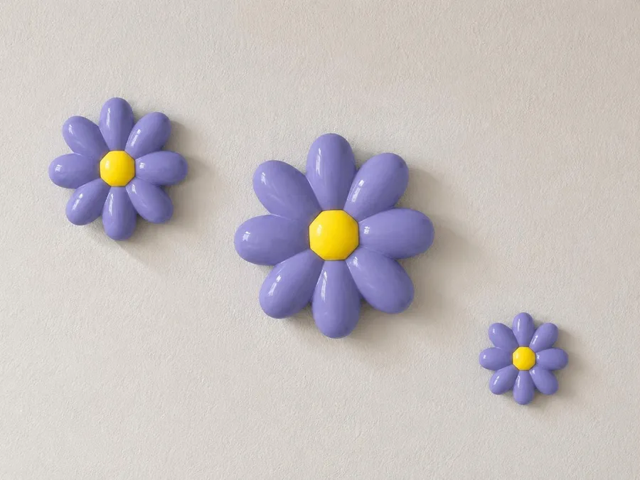 Daisies Nursery Decor Set