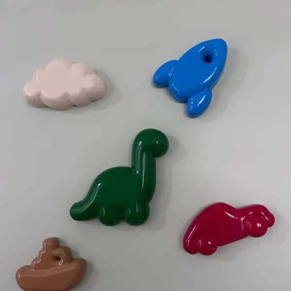 Hand-Finished Clay-Look Nursery Decor