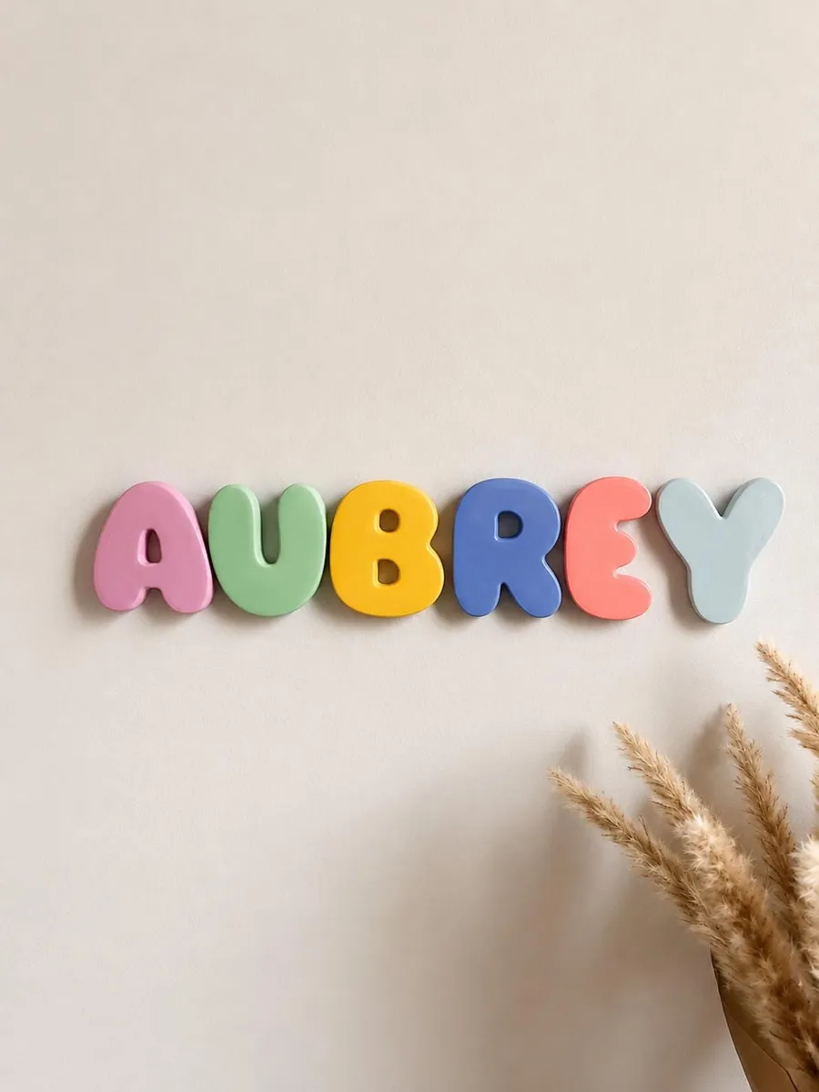 Flat Chunky Bubble Letters
