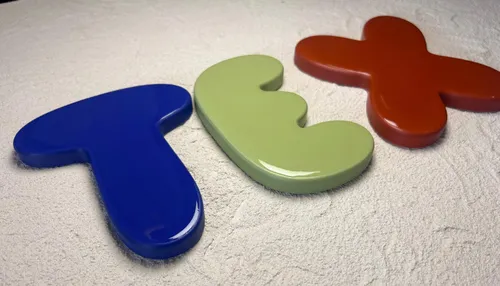 Flat Chunky Bubble Letters