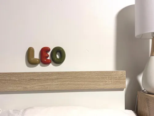 Glossy Resin Letters