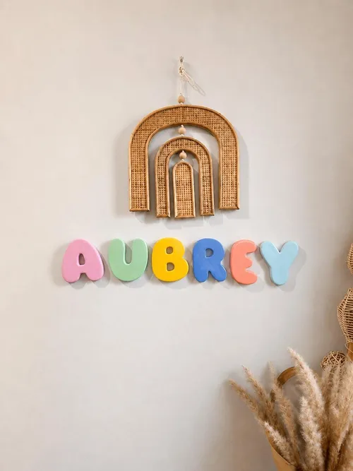 Flat Chunky Bubble Letters